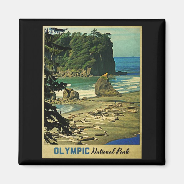 Aimant Parc national olympique (Devant)