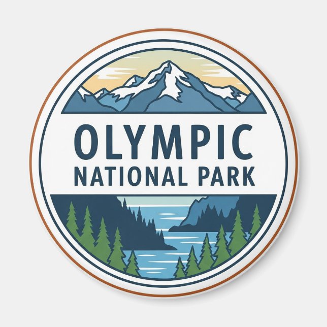 Aimant parc national olympique de Washington (Devant)
