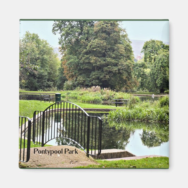 Aimant Parc Pontypool à Torafen, Pays de Galles (Devant)