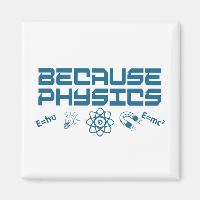 Aimant Parce que la physique (Devant)
