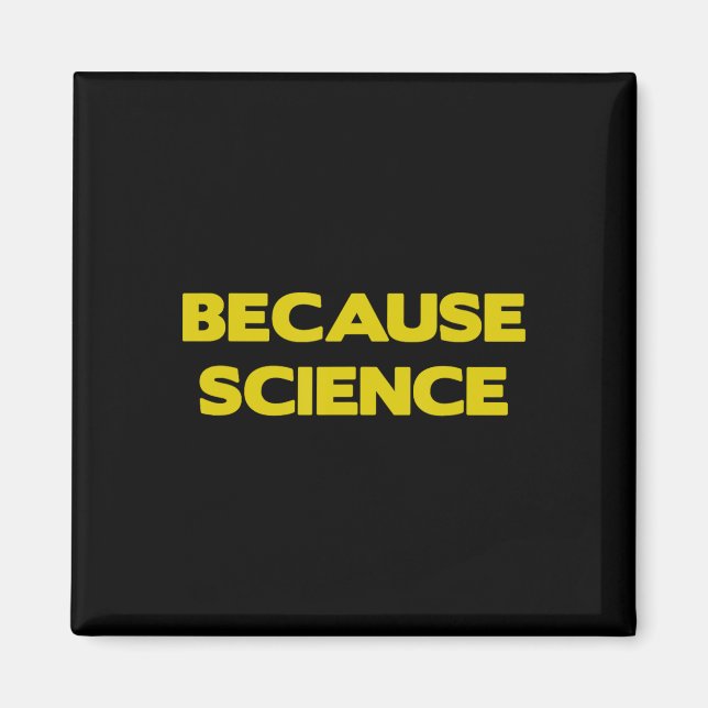 Aimant Parce que Science Terre Science Enseignant Enseign (Devant)