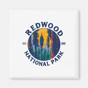 Aimant Parcs nationaux et d'État de Redwood Ca Californie
