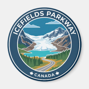 Aimant Parcway des champs de glace Canada