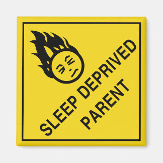 Aimant parent privé du sommeil