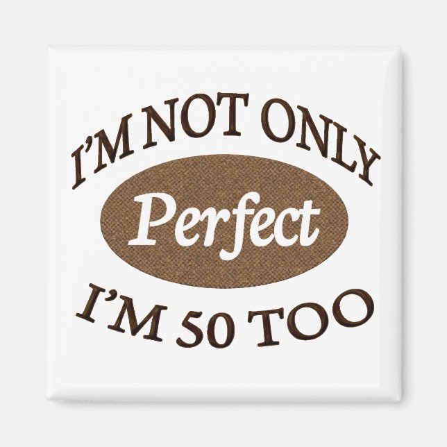 Aimant Parfait 50 ans (Devant)