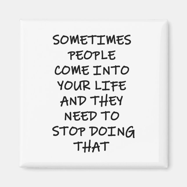 Aimant Parfois Les Gens Entrent Dans Votre Vie (Devant)