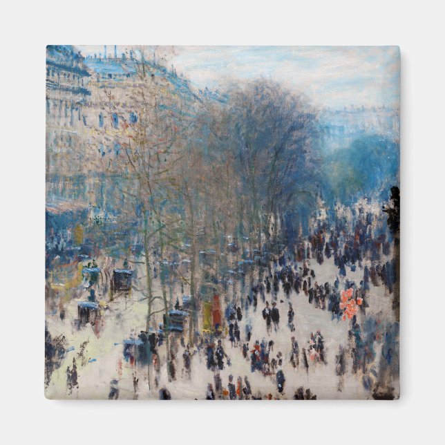 Aimant Paris Boulevard, Claude Monet (Devant)