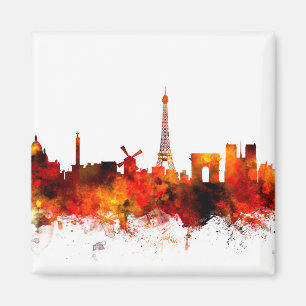 Aimant Paris France Skyline