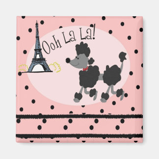 Aimant Paris Poodle