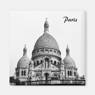 Aimant Paris & Sacré Coeur, Eglise Montmartre / France