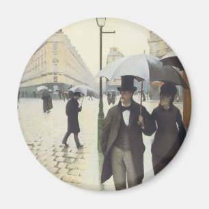 Aimant Paris Street, Rainy Day par Caillebotte