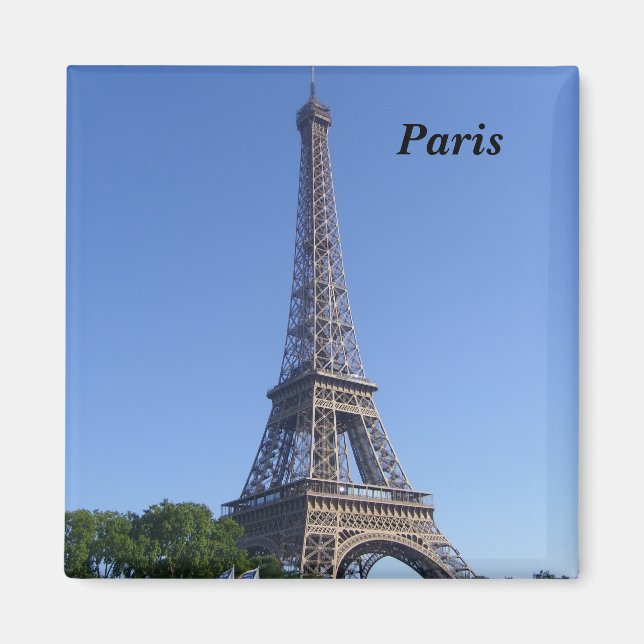 Aimant Paris - Tour Eiffel - (Devant)