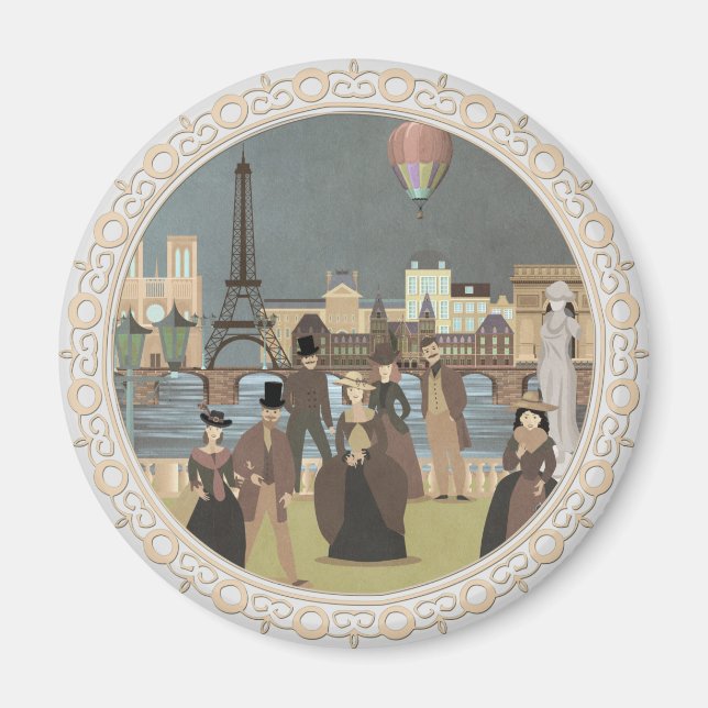Aimant Paris victorien (Devant)