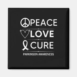 Aimant Parkinsons Maladie Sensibilisation Paix Amour Cure