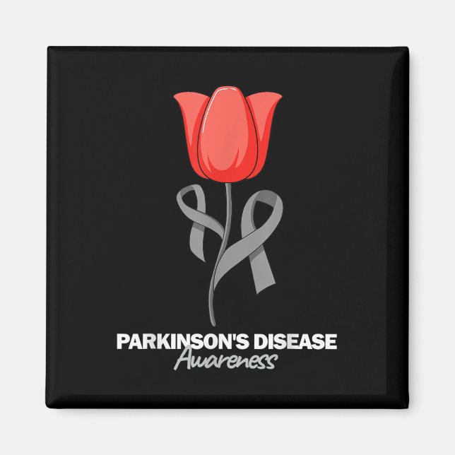Aimant Parkinsons Sensibilisation à la maladie Mois d'avr (Devant)