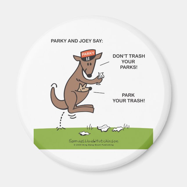 Aimant Parky & Joey (Devant)