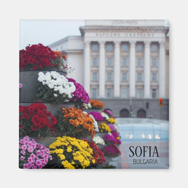 Aimant Parlement de Sofia, Bulgarie (Devant)