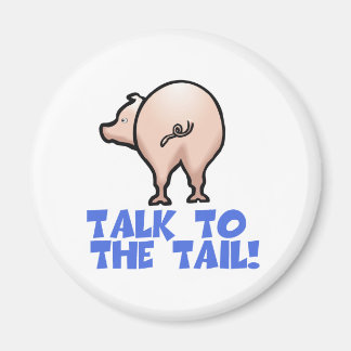 Aimant Parlez à Tail Piggy Pig