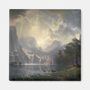 Aimant Parmi la Sierra Nevada Californie paysage de monta