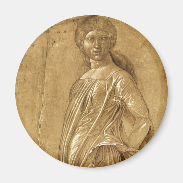 Aimant Parnasse, Muse dansante par Andrea Mantegna (Devant)