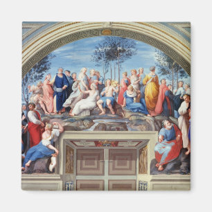 Aimant Parnassus et le Disputa, du della S de strophe