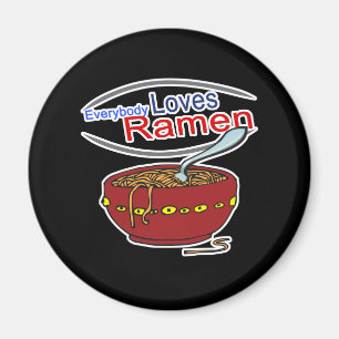 Aimant Parodie de Everybody Loves Ramen