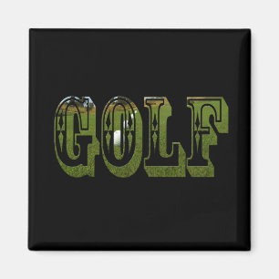Aimant Parole De Dimensions Vert Golf Avec Boules,
