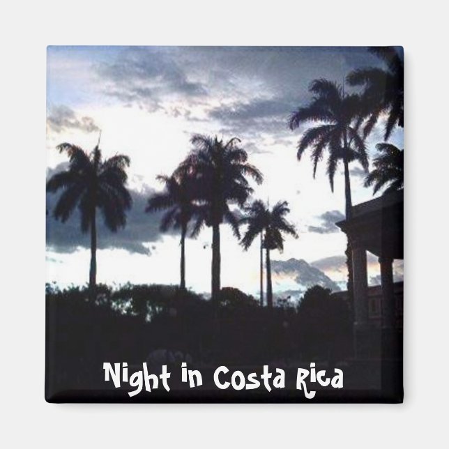 Aimant Parque Central en soirée (Devant)