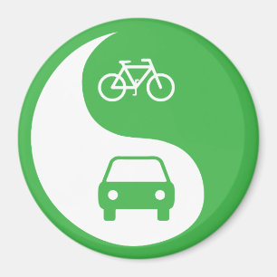 Aimant Partager la route Yin Yang