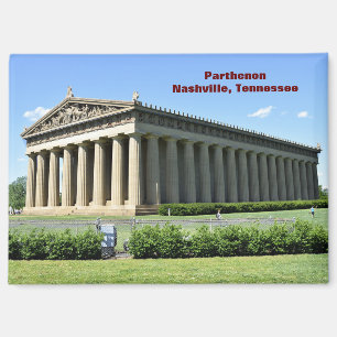 Aimant Parthenon Nashville, carte postale tennessee