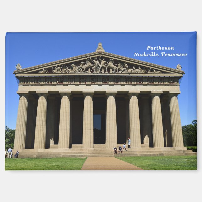 Aimant Parthenon Nashville Tennessee (Recto)