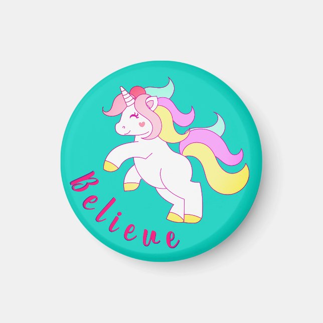 Aimant Parti de la licorne favorable (Devant)