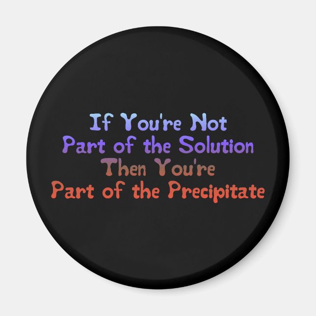 Aimant Partie de l'aimant de précipitation (Devant)