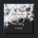 Aimant Parties scintillant d'anniversaire du 30e mariage<br><div class="desc">Conception</div>