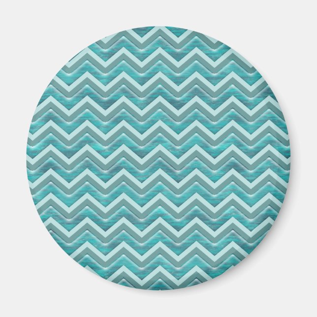 Aimant Parties scintillant d'eau Chevron Motif (Devant)