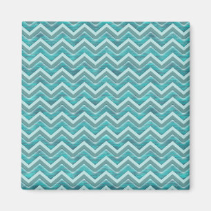 Aimant Parties scintillant d'eau Chevron Motif