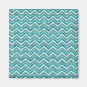 Aimant Parties scintillant des eaux Motif Chevron