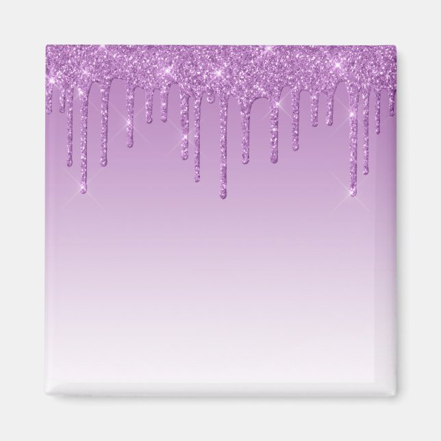Aimant Parties scintillant Lavender Purple Drivers (Devant)