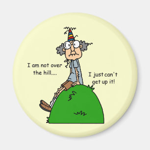 Aimant Pas au-dessus de l'humour de colline