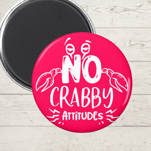 Aimant Pas d'attitude de crabby Stateroom Porte Marker Cr