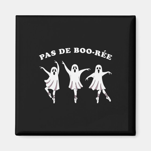 Aimant Pas De Boo Ree Ballet Halloween Fantôme Pour Fille (Devant)