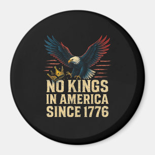 Aimant Pas de rois en Amérique depuis 1776 Patriotique