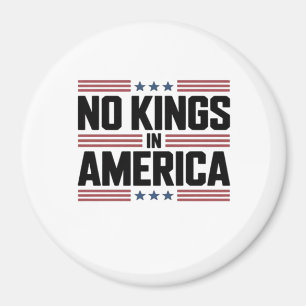 Aimant Pas de rois en Amérique Style créatif USA