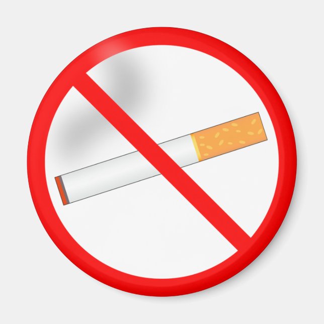 Aimant Pas de tabac (Devant)