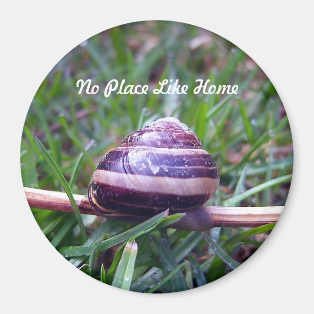 Aimant Pas d'endroit comme l'aimant domestique (Devant)