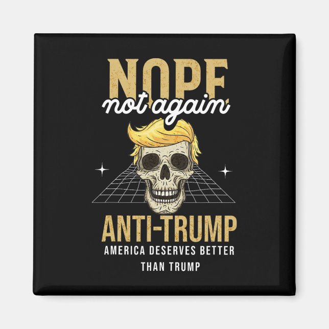Aimant Pas encore Anti-Trump 2024 (Devant)