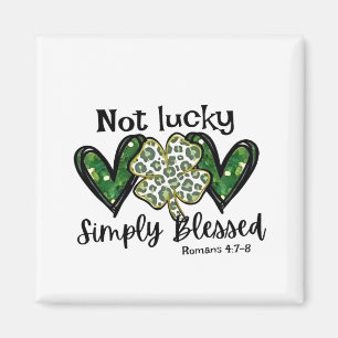 Aimant Pas Lucky, Simplement Béni Lucky Charm St Patrick