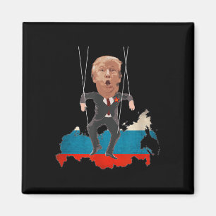 Aimant Pas Mon Président - Donald Trump Est Un Chiot Russ