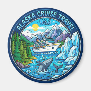 Aimant Passage Intérieur Alaska États-Unis