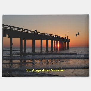 Aimant Passerelle de pêche St Augustine en Floride